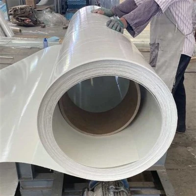 Phahameng Glossy FRP Gelcoat Panel Bakeng sa K'haravene